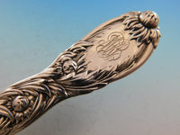 Chrysanthemum by Tiffany and Co Sterling Silver Fish Server Plain Blade 12 1/4"