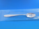 Autumn Leaves by Reed & Barton Sterling Silver Olive Spoon Pierced 5 5/8" Custom