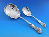 Wild Rose by Watson Sterling Silver Flatware Set for 12 Service 90 pieces Dinner