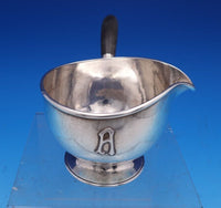 Kalo Sterling Silver Pipkin Handwrought w/ Ebony Handle Applied Mono "A" (#8014)