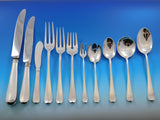 Rattail Antique by Dominick & Haff Sterling Silver Dinner Flatware Set Service