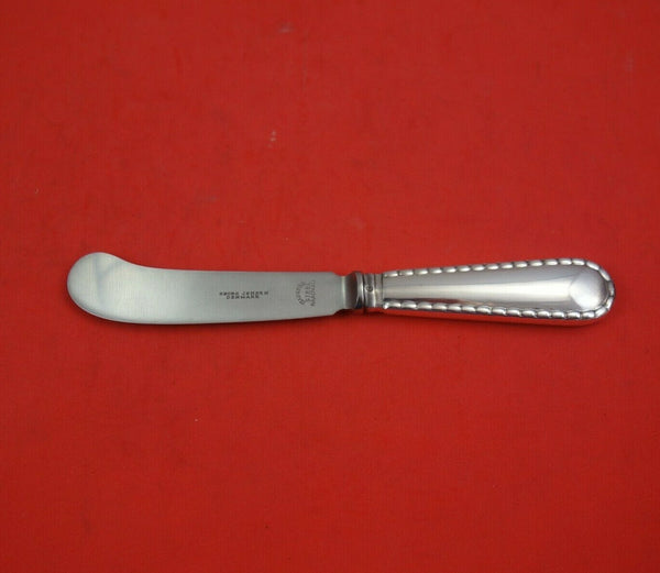 Rope by Georg Jensen Sterling Silver Butter Spreader Hollow Handle WS 6 1/4"