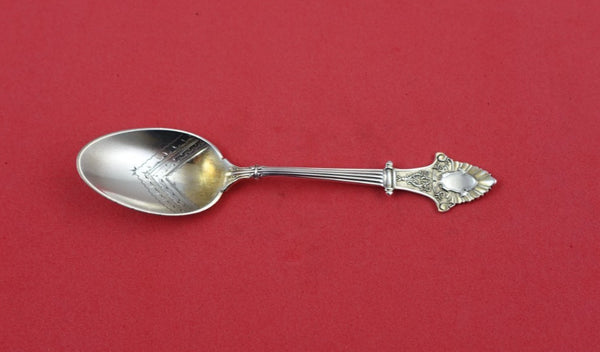 Louis XIV by Gorham Sterling Silver Demitasse Spoon Brite-Cut Faint GW 4 1/4"