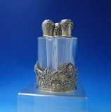 Wave Edge by Tiffany and Co Sterling Silver Stand w/Three Bottles #14560 (#5407)