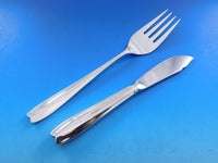 Cordis by Tiffany and Co Sterling Silver Flatware Set 8 Service 124 pcs Modern