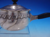 Coin Silver Pipkin with Lid, Wood Handle, and Gold Wash Interior (#4261)