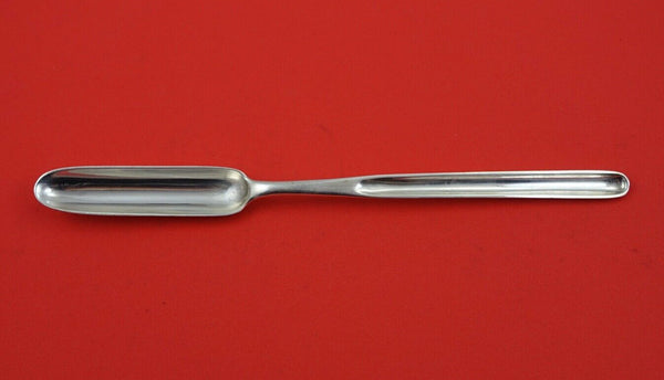 English Georgian Sterling Silver Marrow Scoop London 1808 unreadable marks  9"