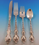 Du Barry by International Sterling Silver Flatware Service for 8 Set 37 pieces