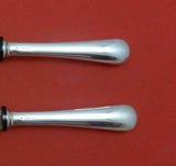 Spagnolo by Zaramella Argenti Sterling Silver Salad Serving Set 2pc w/Horn 9"