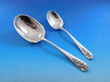 Pendant of Fruit by Lunt Sterling Silver Flatware Set for 12 Service 84 pieces