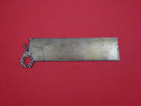 Napoleon by Shiebler Sterling Silver Ruler with wreath 6 3/4"
