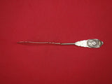 Medallion by Duhme Sterling Silver Master Butter Flat Handle w/Twist Worn 7 1/2"