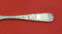 Mayflower by Kirk Coin Silver Master Butter Flat Handle BC 10.15 Mark 7 7/8"