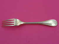 Malmaison Vermeil by Christofle Silverplate Regular Fork 7" Flatware Heirloom