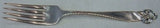 Orchid Elegance by Wallace Sterling Silver Regular Fork 7 1/4"