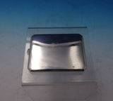 Austrian .750 Silver Card Case Engine Turned with Blue and White Enamel (#2796)