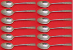 Candlelight by Towle Sterling Silver Place Soup Spoon Set 12 pieces 6 3/4"