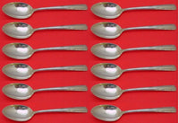 Candlelight by Towle Sterling Silver Place Soup Spoon Set 12 pieces 6 3/4"