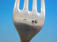 Art Deco by Josef Carl Klinkosch Vienna Austria 800 Silver Flatware Set Service