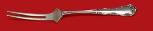Wild Rose Old By International Sterling Silver Spinach Fork 7" Custom Serving
