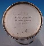 Harry McCord Sterling Silver Mint Julep Cup 3 3/4" x 2 7/8" 3.9 ozt. (#9140)