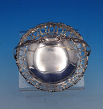 Floral by Theodore Starr Sterling Silver Candy Dish w/Swing Handle #888 (#7782)