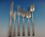 Greenbrier by Gorham Sterling Silver Flatware Set For 12 Service 81 Pieces