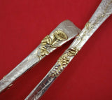 Lap Over Edge by Tiffany and Co Sterling Silver Salad Serving Set 2pc Spider Web