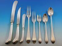 Irish Rib by Shepheard Sterling Silver Flatware Set Service 71 Pieces Dinner
