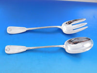 Palm by Tiffany & Co Sterling Silver Flatware Service for 12 Set 197 pcs Dinner