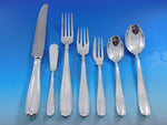 Palm Beach by Buccellati Sterling Silver Flatware Set 12 Service Italy 84 pcs