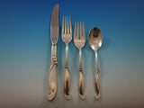 Silver Melody by International Sterling Silver Flatware Set for 8 Service 53 Pcs