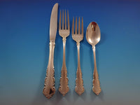 Martinique by Oneida Sterling Silver Flatware Set For 12 Service 51 Pieces