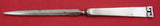 Chinese Key by Allan Adler Sterling Silver Letter Opener original 9 1/4"