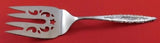 Floral Lace by Lunt Sterling Silver Cold Meat Fork 8" Serving Silverware