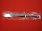 Poinsettia by Wallace Sterling Silver Bread Knife HH w/Stainless 12 3/4" New
