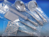 Eloquence by Lunt Sterling Silver Brunch Serving Set 5pc HH w/ Stainless Custom