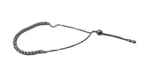 Anna Zuckerman Luxury CZ Bolo Bracelet Platinum 925 Silver New Stocking Stuffer