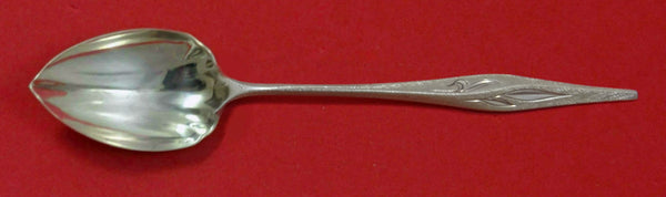 Dawn Mist by Wallace Sterling Silver Grapefruit Spoon Fluted Custom Made 5 3/4"