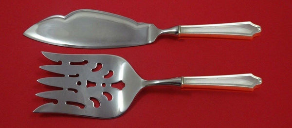 Minuet by International Sterling Silver Fish Serving Set 2 Piece Custom HHWS