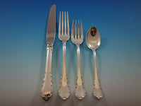 Modern Victorian by Lunt Sterling Silver Flatware Set for 12 Service 60 Pieces