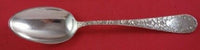 Antique Chased By Gorham Sterling Silver Place Soup Spoon 7 1/4" Flatware