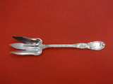 Chrysanthemum by Tiffany Co Sterling Silver Salad Serving Fork 3-tine 10 1/4"