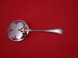 John Alden by Watson Sterling Silver Tomato Server with butterfly piercings 8"