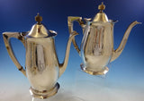 Antique by Wallace Sterling Silver Tea Set 6pc #3370 (#2458)