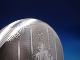Reed and Barton Sterling Silver Hand Mirror #N291 Engine Turned Engraved (#6579)