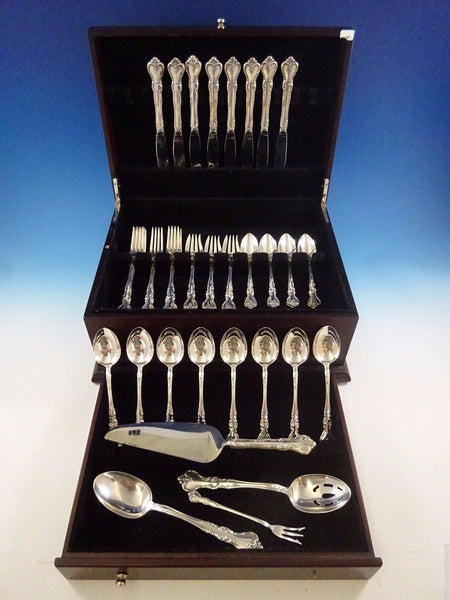 Savannah by Reed & Barton Sterling Silver Flatware Service For 8 Set 44 Pieces