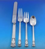 San Lorenzo by Tiffany and Co Sterling Silver Flatware Service 12 Set 52 pcs Din