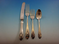 Mount Vernon by Lunt Sterling Silver Flatware Set For 8 Service 56 Pieces