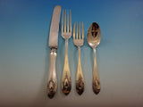 Mount Vernon by Lunt Sterling Silver Flatware Set For 8 Service 56 Pieces